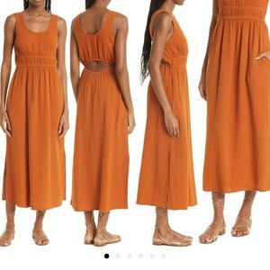 Barely worn Xirena
Maeve Cut-Out Cotton Gauze Dress